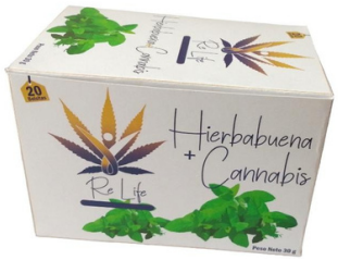 Hierbabuena + Cannabis